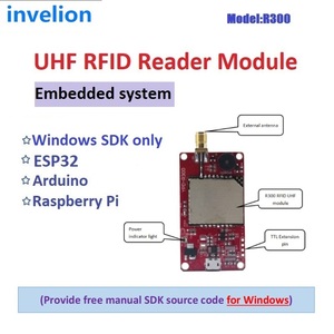 R300 UHF RFIDリーダーモジュールArduino Raspberry Pi ESP32用ロングレンジカードリーダー | 無料Windows SDK - Product Image 4