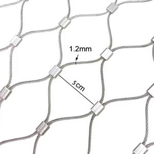 Direktverkauf ab Werk Modernes Bissfestes Edelstahl-Seilgeflecht Fensterschutz für Kleine Häuser Einfach zu Montieren - Product Image 5