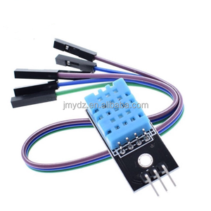 hot sell DHT11 module <strong>temperature</strong> humidity <strong>sensor</strong> with Dupont-line black