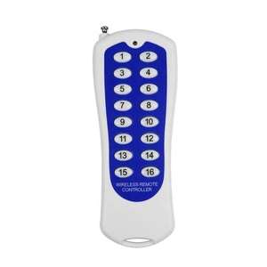 Long Range Learning Code Remote <strong>Control</strong> 16keys Garage Door Rolling Door Wireless RF Remote <strong>Control</strong>