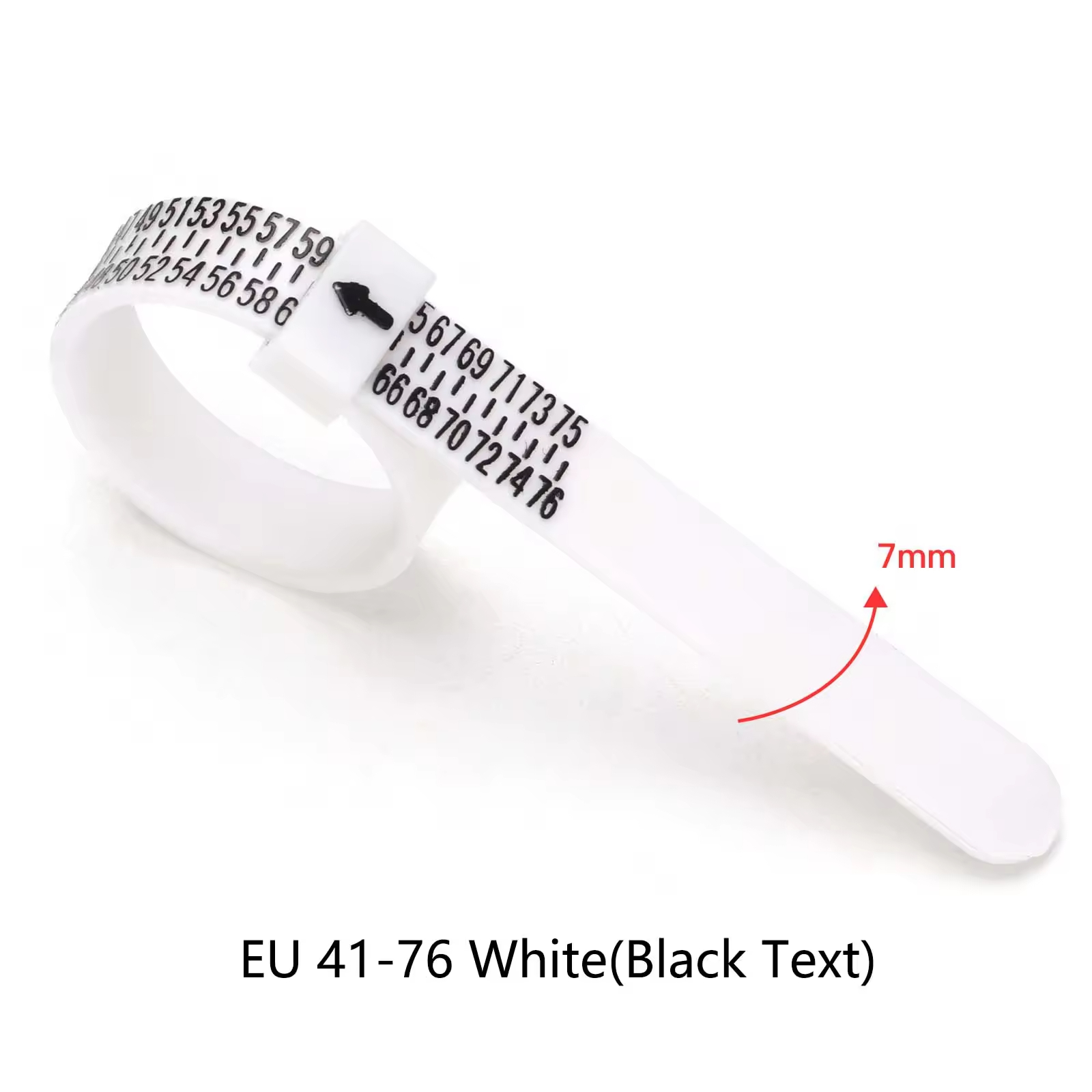 EU 41-76 White(Black Text)