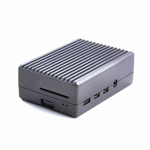 Placa base Raspberry pi 4, carcasa de aleación de aluminio negra - Product Image 3