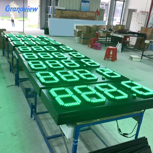 Tankstelle Pylon Zeichen Tankstelle Zeichen führte 7 Segment LED Board Gas Preis Licht Anzeige - Product Image 6