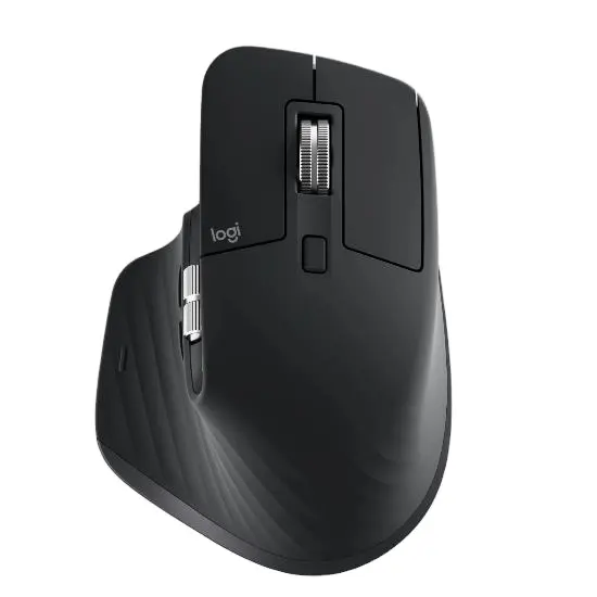 Logitech MX Master 3S Wireless-Maus mit Workflow-Anpassung 7 Tasten 2 Scroll Wheel 2.4G Wireless-Empfänger für Unternehmen