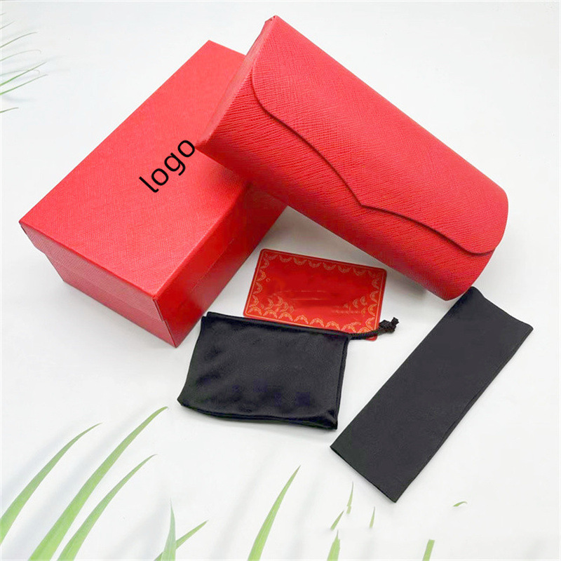 Set 6-red large cardholder eyeglass case