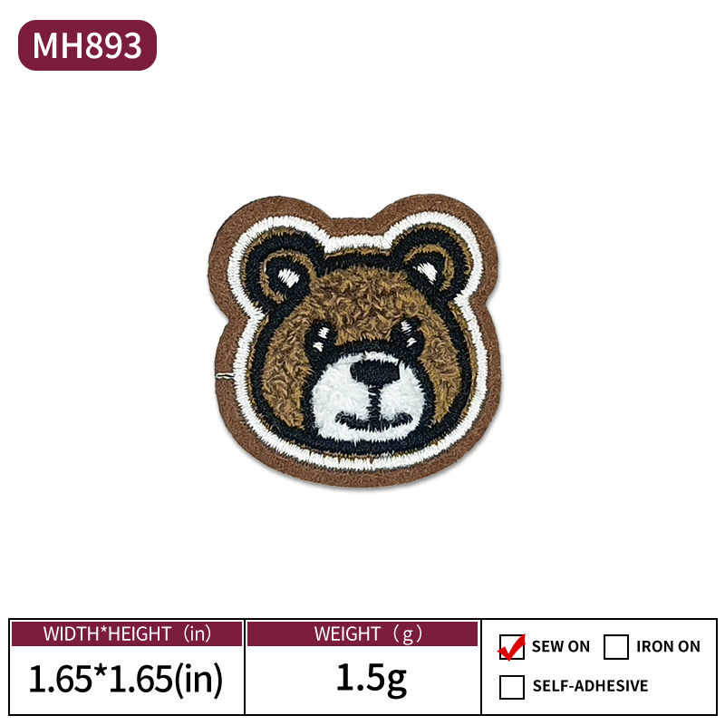 MH893 ours noir 2