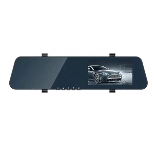 4.3'' 2K Dual Camera Front and Rear DVR Dash Cam Rearview <strong>Reverse</strong> G-<strong>sensor</strong> Mirror 1080P Car Dash Cam Car Black Box for Cars - Product Image 2