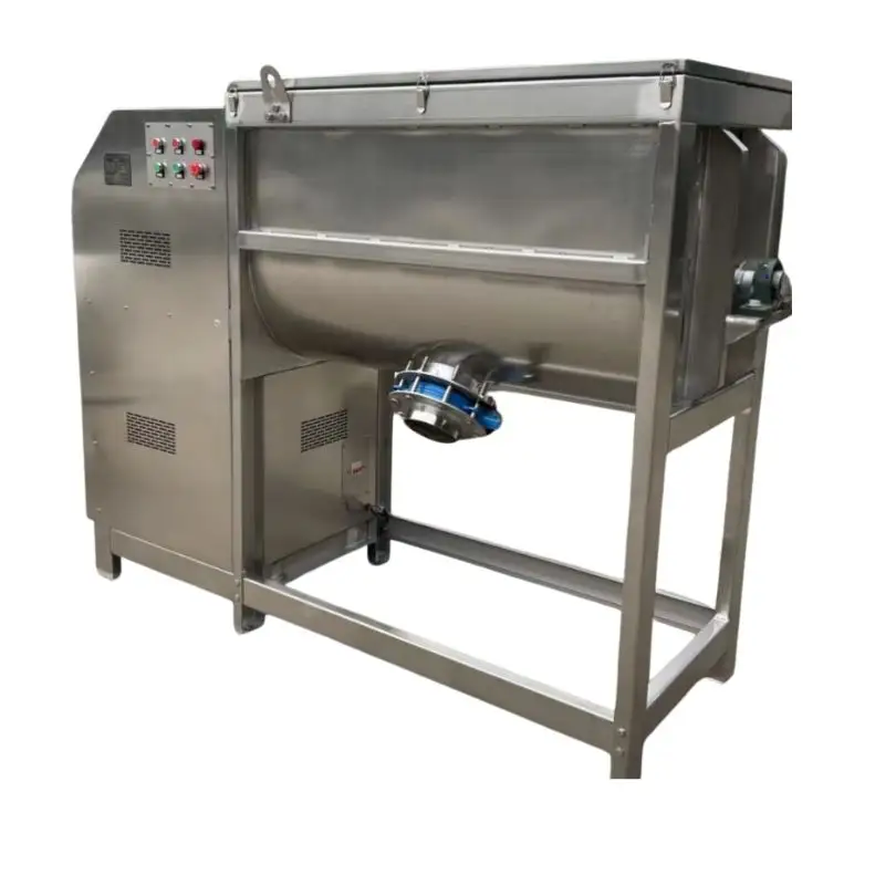 Ribbon horizontal mixer blender for pesticides, veterinary, food, chemical, biological, breeding industry