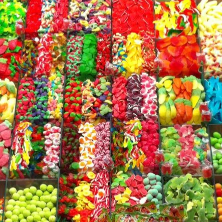 OEM-surtido de sabores de frutas y dulces, gomitas con forma de animal