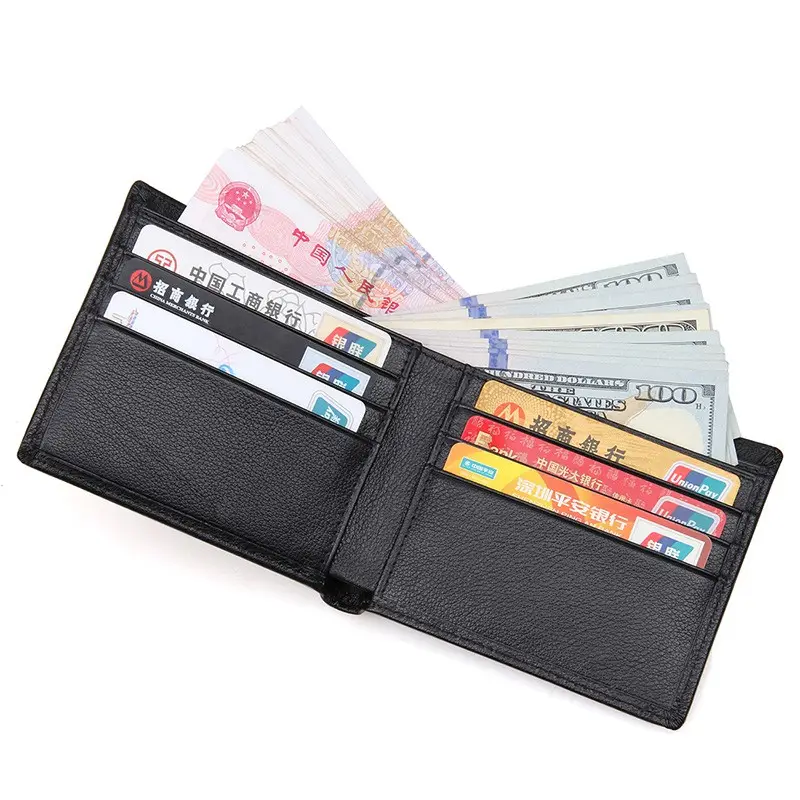 Jungen Pyjama Damen Geldbörse schlanke Metall Brieftasche Dompet Pria Carteras de Dama Herren Brieftasche Smart Wallet für Männer