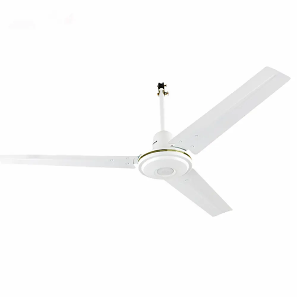 Ventilador de techo Industrial tipo KDK, ventilador de techo de madera con Motor de cobre de CA, Metal Ce, blanco, 75, negro, repuestos gratuitos, 220, 1400, Larissa