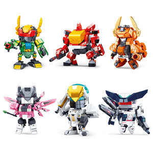 2025 Super Mecha Champions Sluban <strong>Building</strong> Blocks M38-B1007 Transformation <strong>Robot</strong> Kid Mobile <strong>Game</strong> Compatible With Leading Brands - Product Image 1