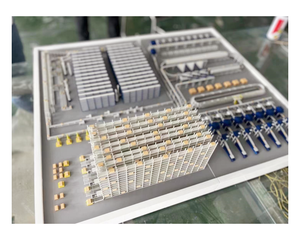 Современная выставочная механическая модель промышленного процесса для масштабной модели миниатюрного промышленного оборудования - Product Image 2