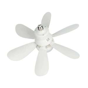 新款卧室客厅小吊扇带遥控3速可调调光E26底座 - Product Image 6