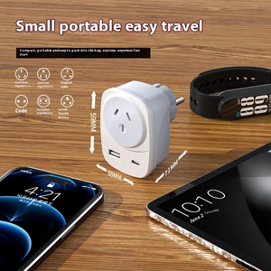 Multi-Country Universal Travel Socket <strong>Adapter</strong> Multifunctional <strong>USB</strong> Plug Converter QC3.0 Function 15W <strong>Output</strong> <strong>Power</strong> 5V/3A - Product Image 3