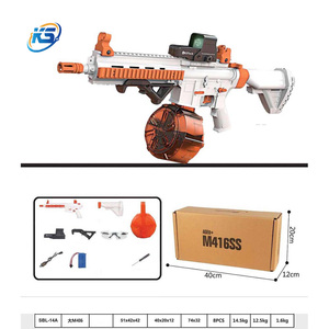 電動SBL M416ジェルブラスターガン玩具大人用,新トレンドデュアルモードプリサプライ機能