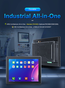 21.5 pollici Ip65 vince/Android/Linux Touchscreen tutto In uno Fanless incorporato pannello frontale Pc Ip66 impermeabile Computer industriale