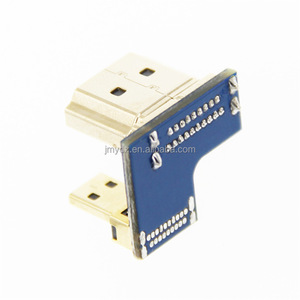 <strong>Raspberry</strong> <strong>Pi</strong> 4B/3B+HDMI adapter 3rd/4th generation monitor adapter HDMI to Micro