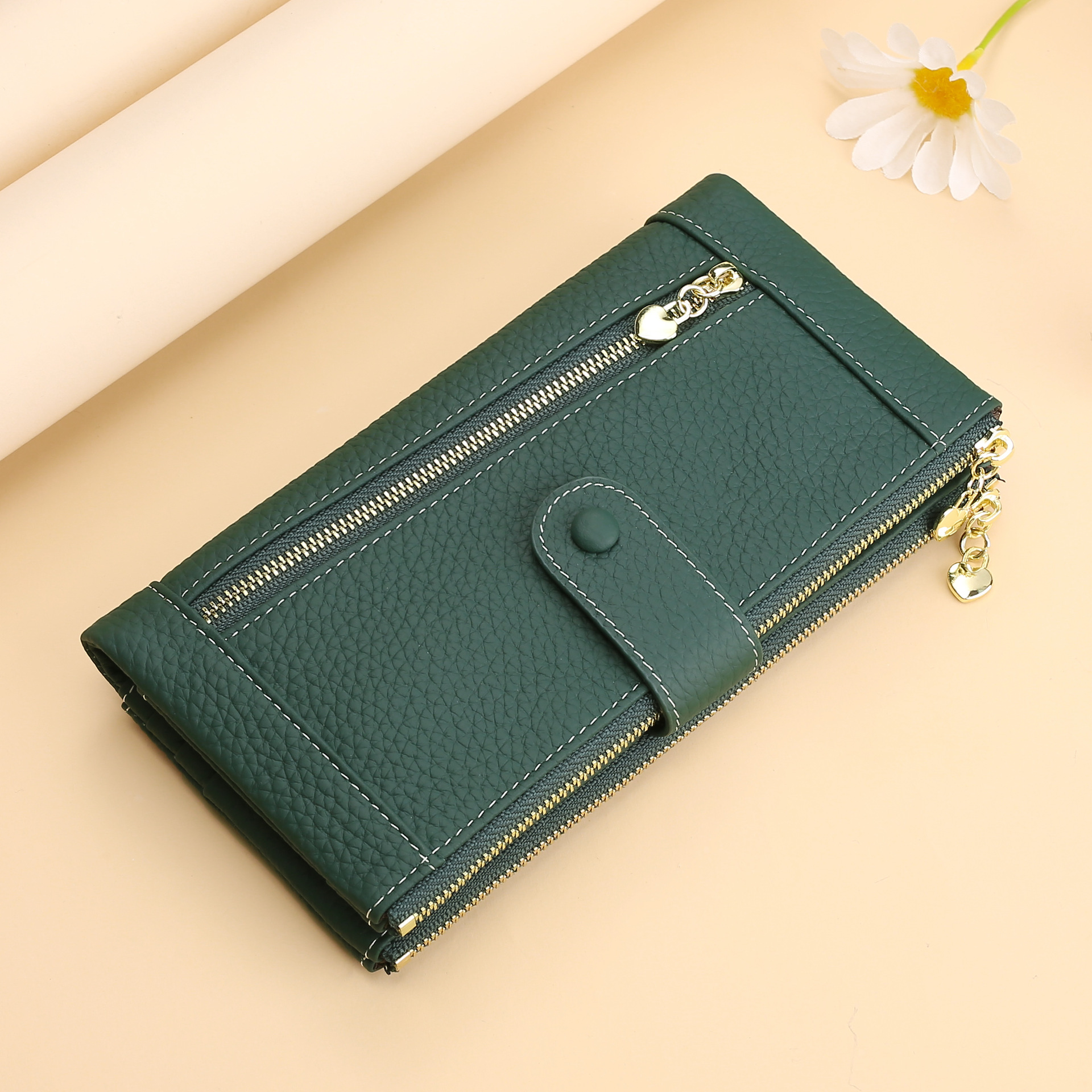 Verde oscuro-19,5*11*2,5 cm