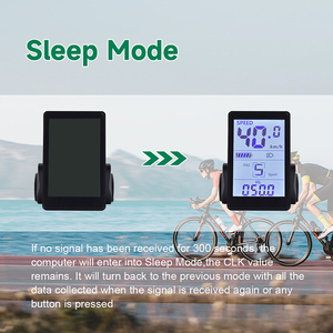 <strong>Wireless</strong> 20-<strong>Function</strong> Bicycle <strong>Computer</strong> Speedometer Bike Odometer <strong>Cycling</strong> Stopwatch for Exercise Smart Electronic Bike <strong>Computer</strong> - Product Image 4
