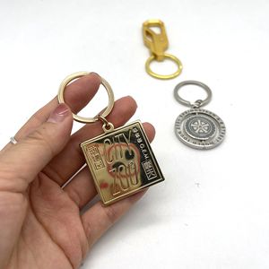 厂家批发创意金属钥匙扣定制3D钥匙扣个性化钥匙圈 - Product Image 3