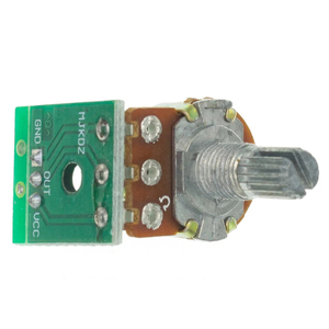 10K Resistance <strong>Potentiometer</strong> Module Adjustable Resistance Module Single Turn Adjustable Analog Output 0-5V