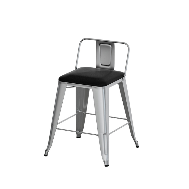 Silver 45 high leather surface