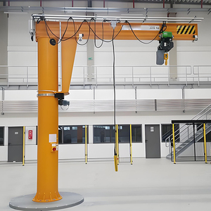 1 tonne 2 tonnes 3 tonnes 5 tonnes 10 tonnes colonne portable plancher d'atelier bras en porte-à-faux grue avec palan - Product Image 4
