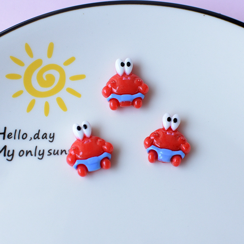 Crabe rouge 24*21mm