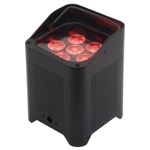 Düğün parti kablosuz APP 6x18W UV UV battery pil gücü uplight LED par işık - Product Image 1