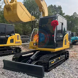 Mini Digger KOMATSU pc70 máy xúc 7 tấn thủy lực máy xúc bánh xích với Cummins động cơ sử dụng KOMATSU PC70-8 máy xúc để bán - Product Image 2
