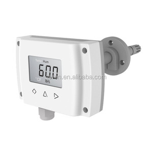 Duct-montado 4-20mA Modbus temperatura e umidade transmissor transdutor