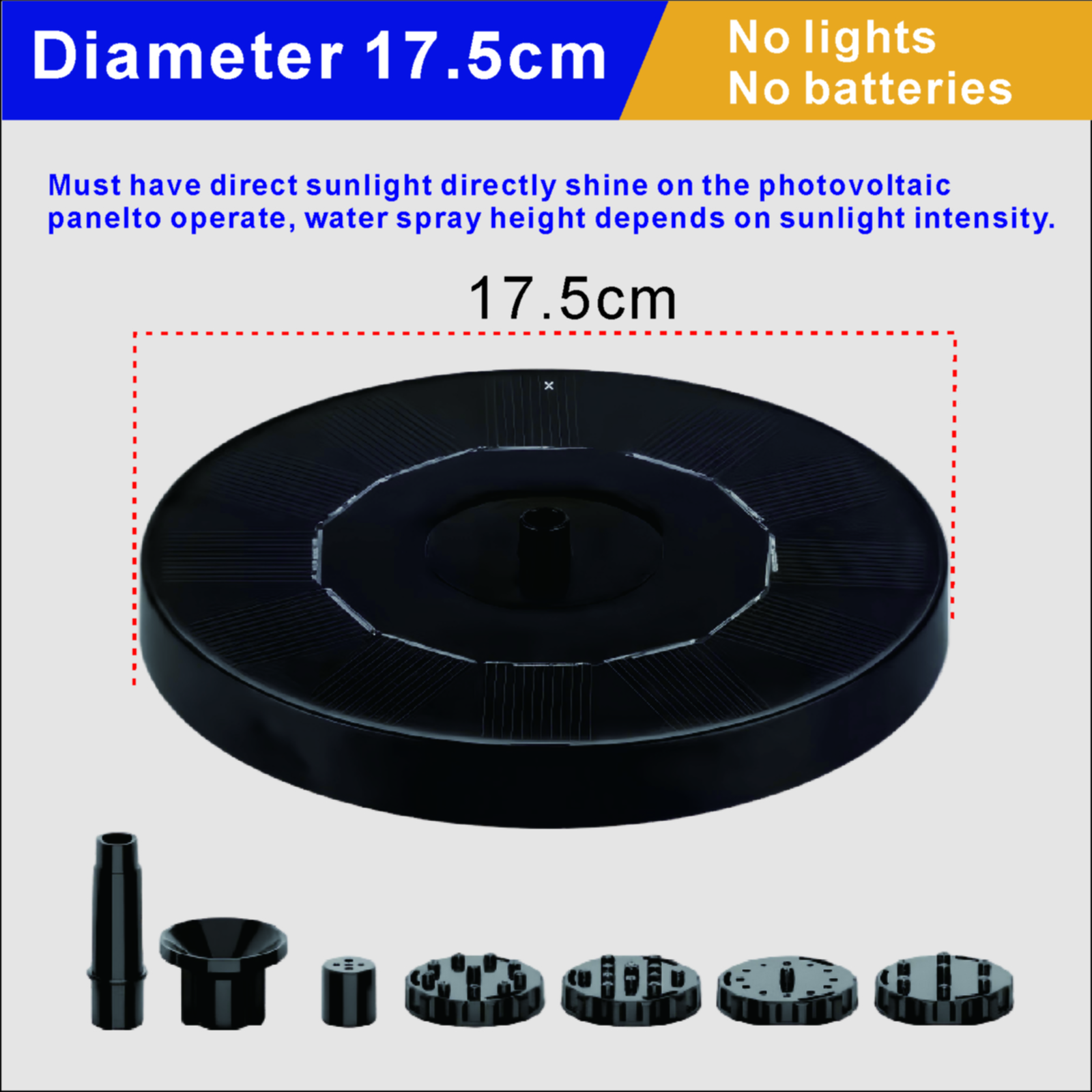 2026 New Model 17.5CM No Light No Battery