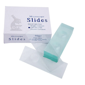 Cordial Single Concave Prepared <strong>Microscope</strong> <strong>Slides</strong> for Medical Use