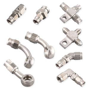 Thép Không Gỉ AN3 Đến AN -3 Thẳng 20 Độ 90 Độ Phanh Xoay Kết Thúc Phù Hợp - Product Image 1