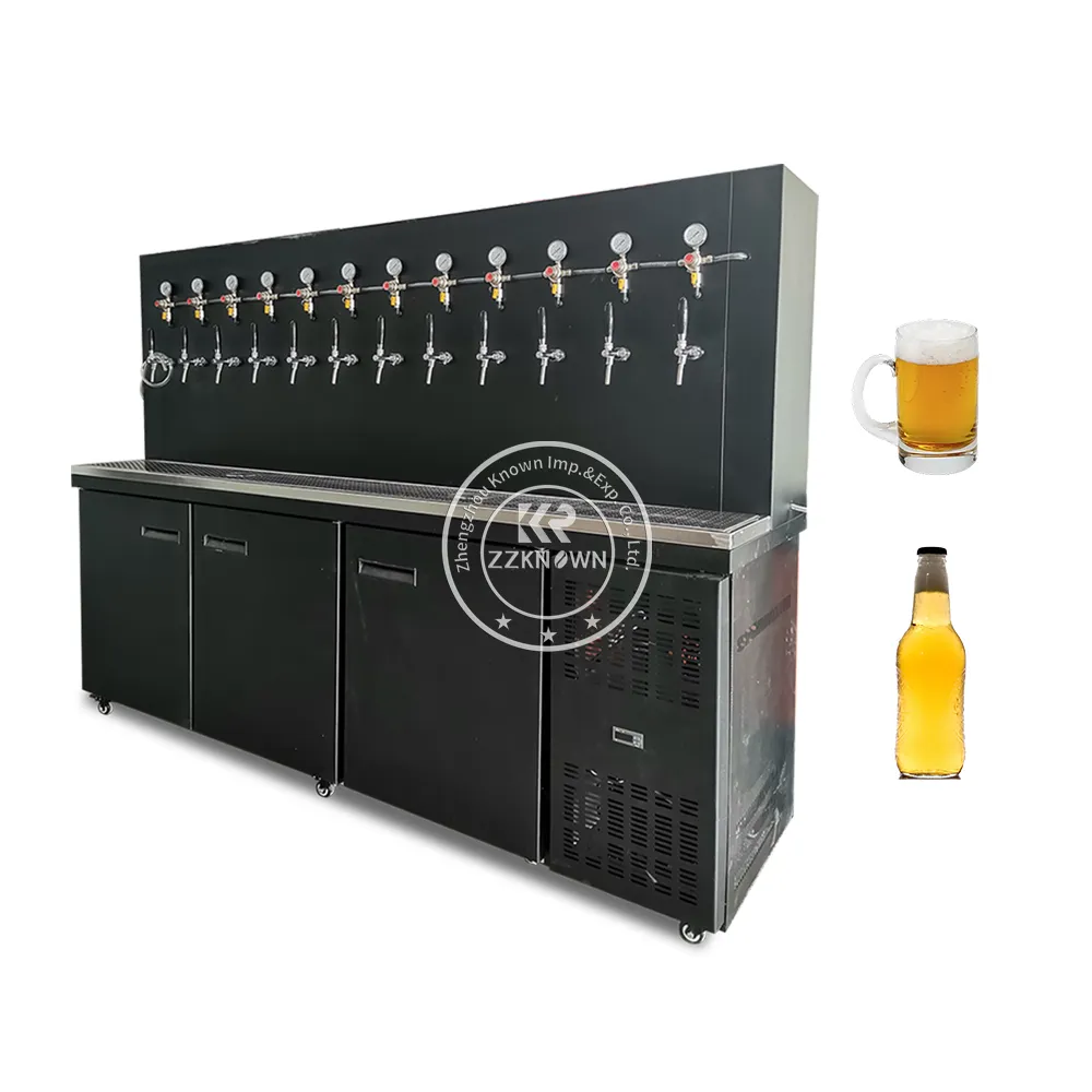 Bira pompası fıçı Draft taslak ekipmanları buzdolabı bira şarap dağıtıcı paslanmaz çelik elektrikli bira soğutucu makine