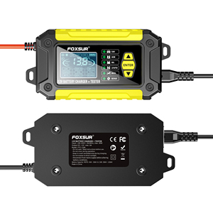 12V 6A <strong>2</strong> <strong>in</strong> <strong>1</strong> Battery Analyzer Charger Maintainer test Battery Charging LiFePO4 Wet AGM Gel Lead Acid Battery Tester - Product Image 1
