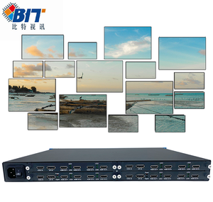 Audio Video e iluminación profesional 4 entradas 16 salidas LED TV Pantalla de empalme 4x4 4x16 4K 8K HDMI controlador de pared de video - Product Image 5