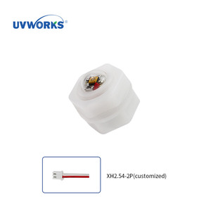 99.99% חיידקים stasasis uc הוביל צינור מנורת <span class=keywords><strong>3w</strong></span> <span class=keywords><strong>dc12v</strong></span> dc24v 270nm 270nm 280nm 280nm מודול עבור מתקן מים