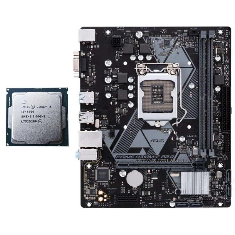 ASUS H310M-K/F R2.0 Motherboard+Core I5-8500