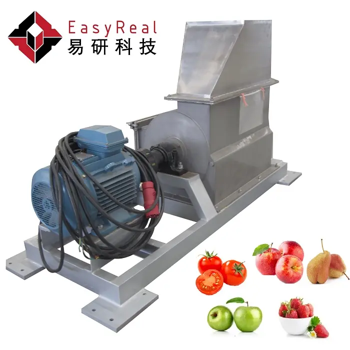 De alta calidad de 100 KG a 50 toneladas de fruta trituradora vegetal trituradora de trituración vegetal Máquina de trituración