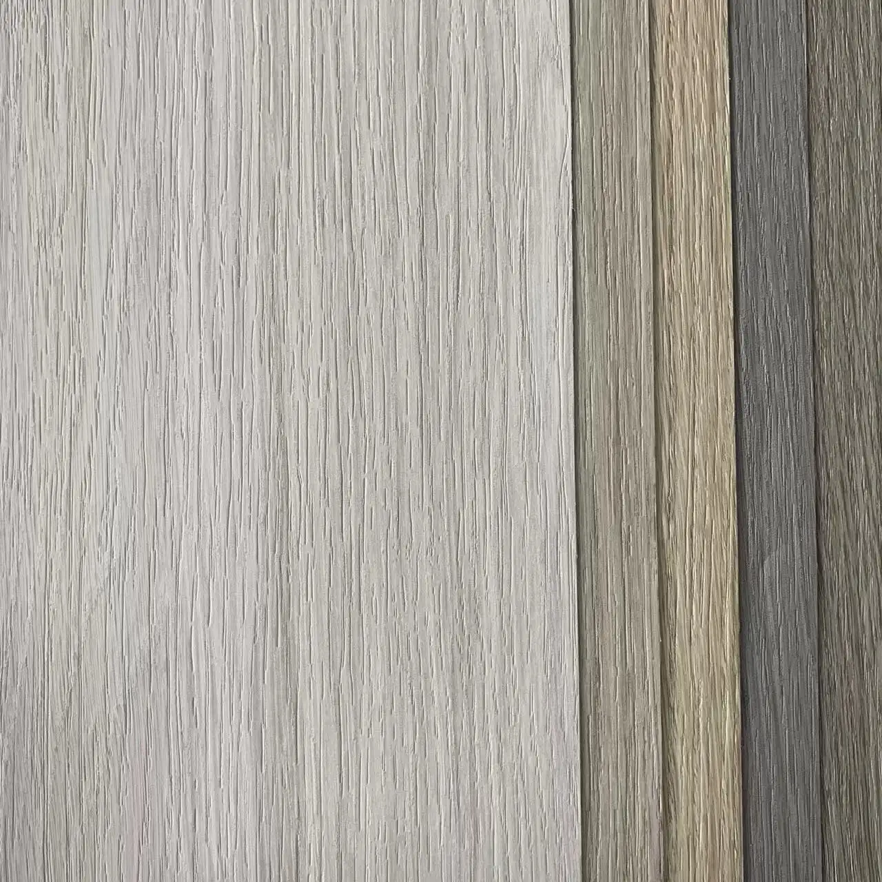 Nouveau film décoratif en bois de PVC de presse sous vide développé pour des meubles et des portes