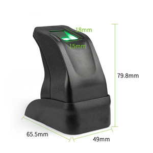 USB อ่านลายนิ้วมือสแกนเนอร์เซนเซอร์ Zk4500สำหรับคอมพิวเตอร์พีซีบ้านสำนักงาน - Product Image 5