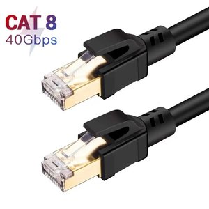 Cat7 RJ45 Ethernet LAN Netzwerk S/FTP Patchkabel Geschirmte 26 AWG Kabel CAT 8 Patch Netzwerk kabel RJ45 LAN Kabel 2M 5M 20M - Product Image 2