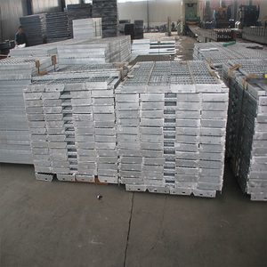 韩国标准485毫米宽995毫米长工字钢50x5x3mm钢格板50毫米厚u型排水罩