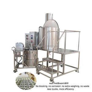 Máy Làm Nến Điện Dung Tích Lớn 1000L Máy Làm Nến Bằng Thép Không Gỉ Nồi Nấu Chảy Hai Lớp Seau De Cire Fondante - Product Image 2