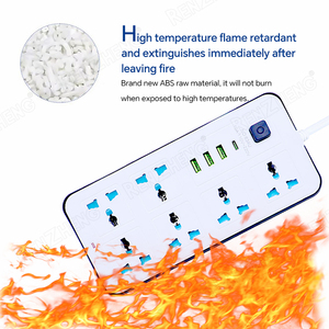New Electric Universal <strong>Extension</strong> <strong>Socket</strong> with 4/6 Outlets USB Type C Power Strip Safety Shutter <strong>Extension</strong> <strong>Socket</strong> for Home