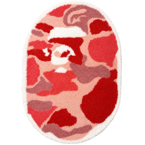 Óvalo rosa camuflaje