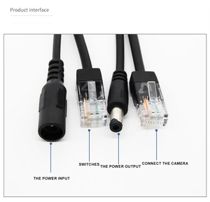 Divisor PoE pasivo impermeable de 12V-Adaptador de corriente de voltaje fijo para un solo dispositivo con transmisión de datos de 100Mbps - Product Image 4