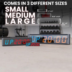 Jhering Classic Digital Crossfit Timer LED Tragbare Workout Countdown Uhr Echo Gym Timer - Product Image 6